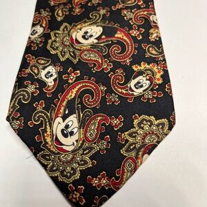 Mickey Mouse Tie paisley design